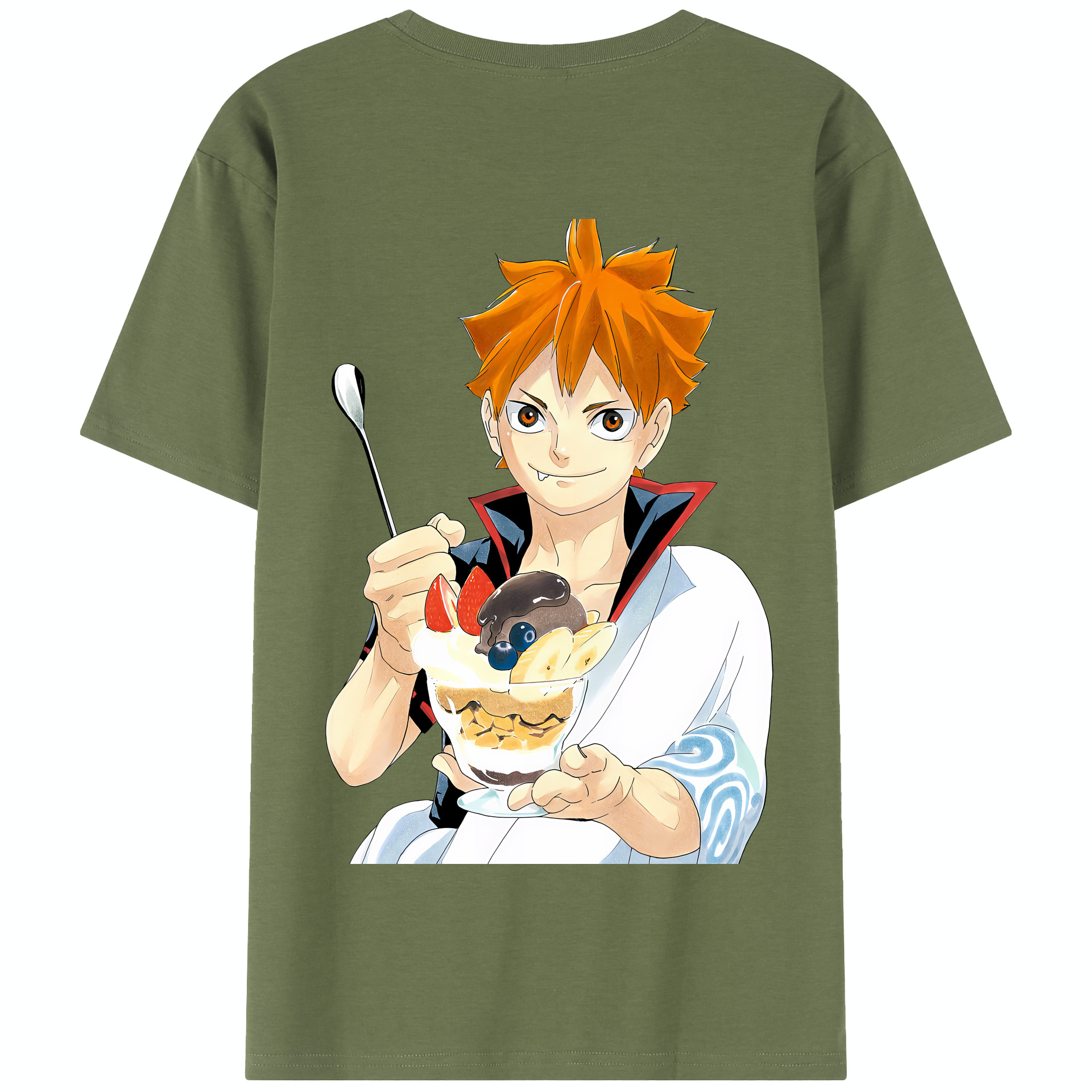 （画像用） ハイキュー!! Haikyu!! 綿100％半袖Tシャツ（背面プリント）